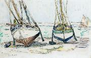 Paul Signac, Bateaux de peche, Lomalo